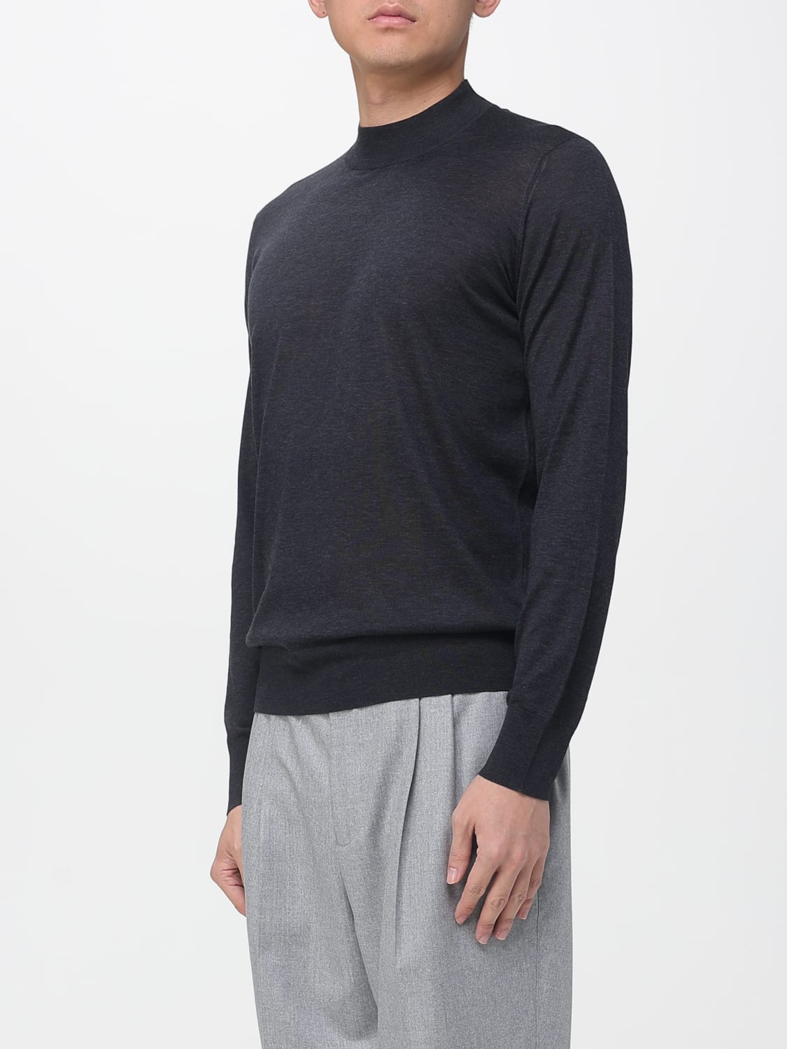 BRUNELLO CUCINELLI SWEATER: Sweater men Brunello Cucinelli, Grey - Img 4