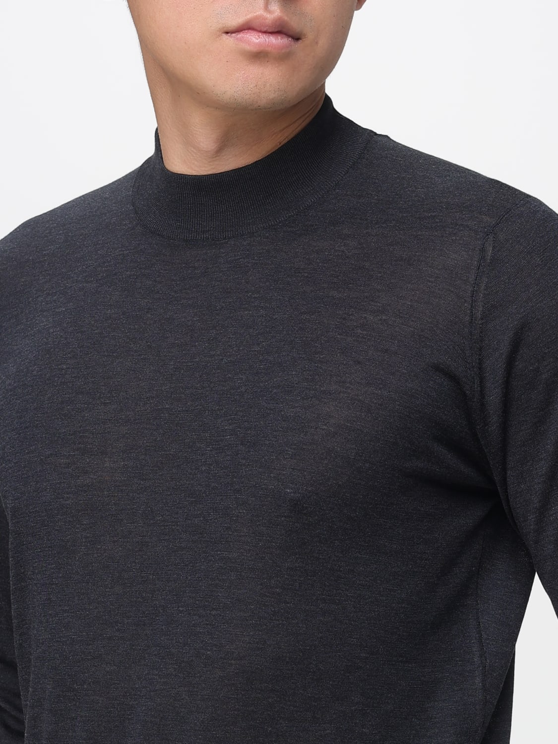 BRUNELLO CUCINELLI SWEATER: Sweater men Brunello Cucinelli, Grey - Img 5