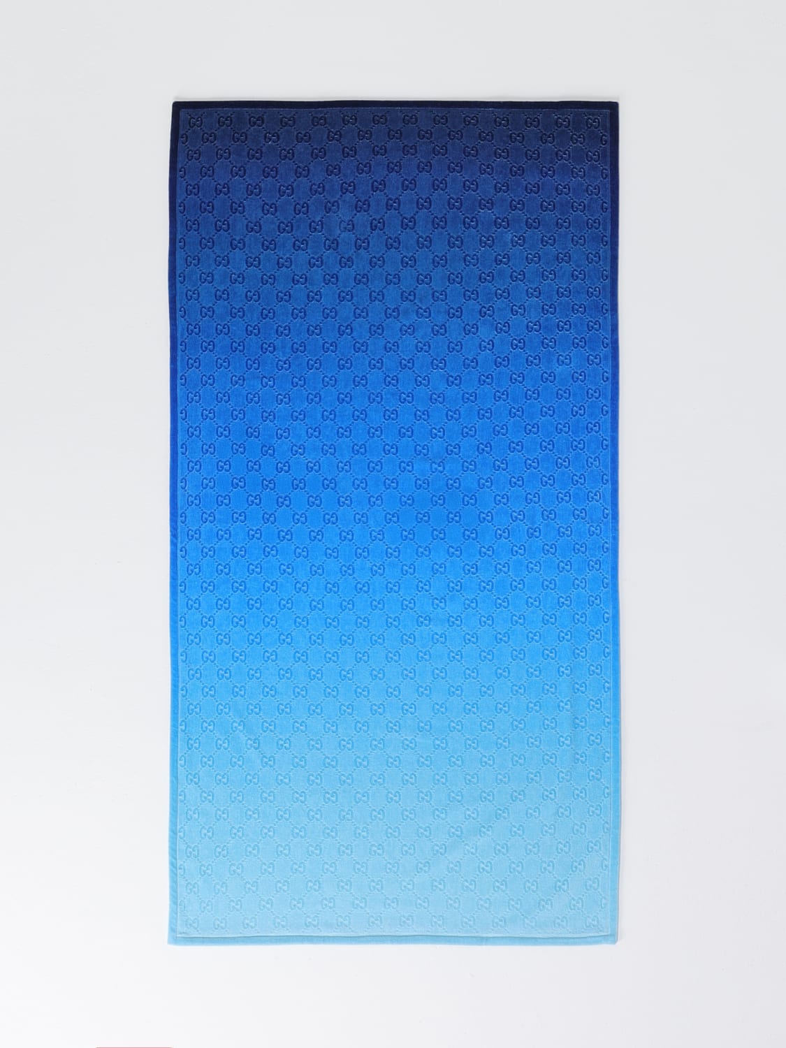 GUCCI BEACH TOWEL: Swimsuit men Gucci, Blue - Img 2