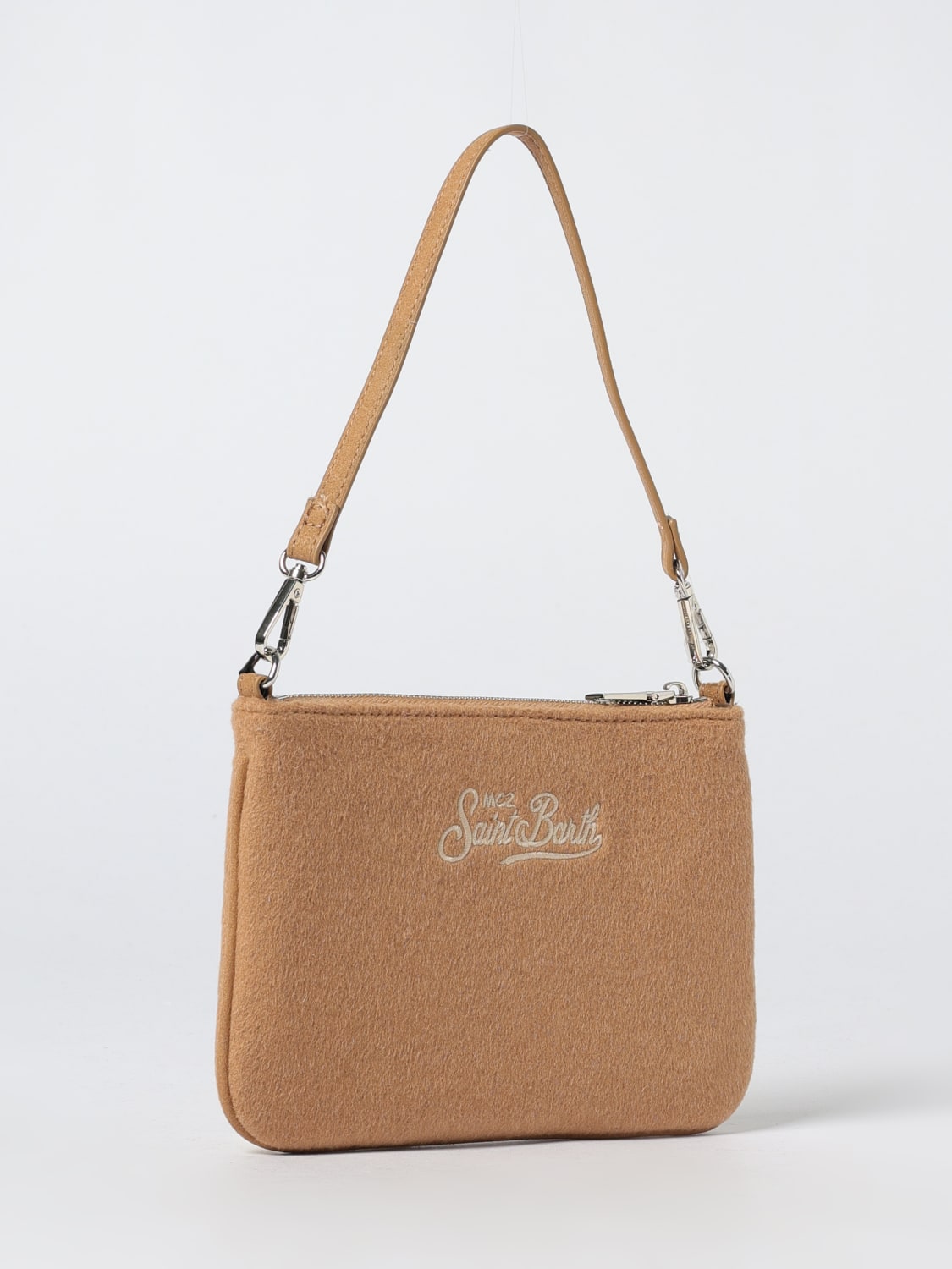 MC2 SAINT BARTH MINITASCHE: Schultertasche damen Mc2 Saint Barth, Braun - Img 2