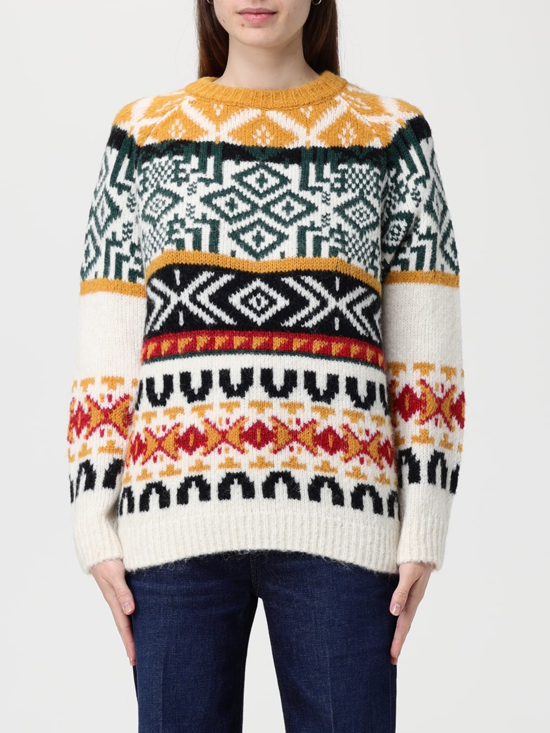 SEMICOUTURE SWEATER: Sweater woman Semicouture, Multicolor - Img 1