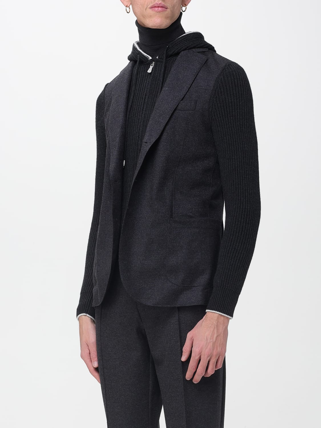 ELEVENTY JACKE: Jacke herren Eleventy, Grau - Img 3