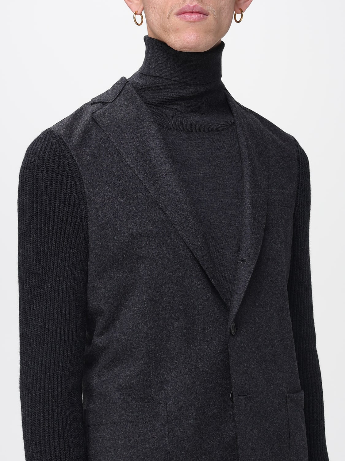 ELEVENTY JACKE: Jacke herren Eleventy, Grau - Img 4