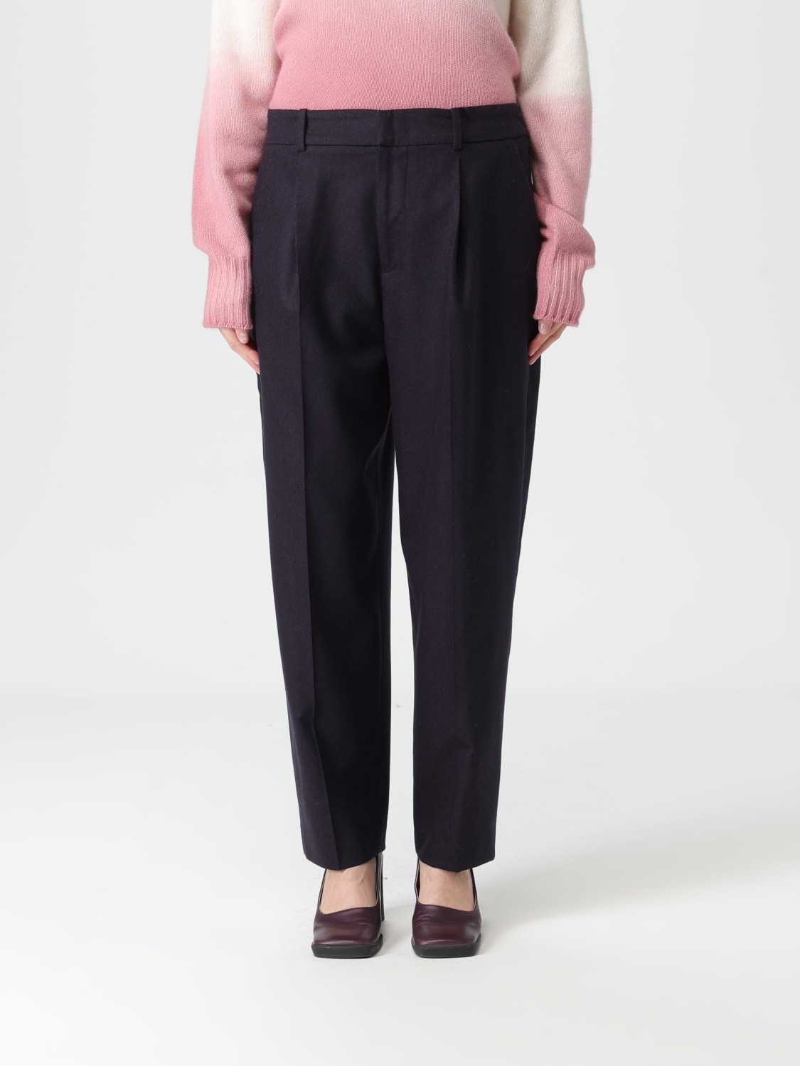 PT TORINO PANTS: Pants woman Pt Torino, Blue - Img 1