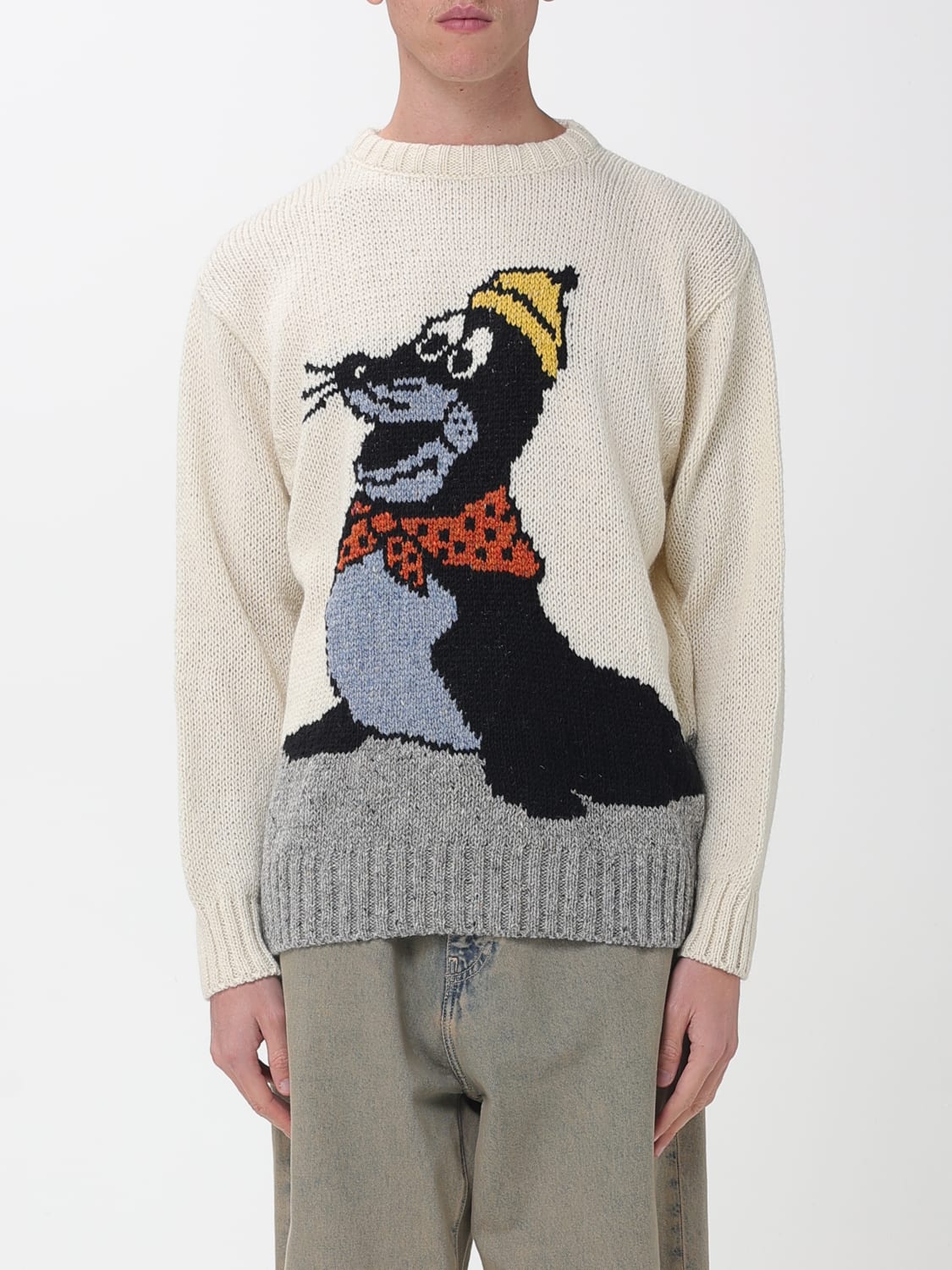 HOWLIN SWEATER: Sweater men Howlin, Beige - Img 1