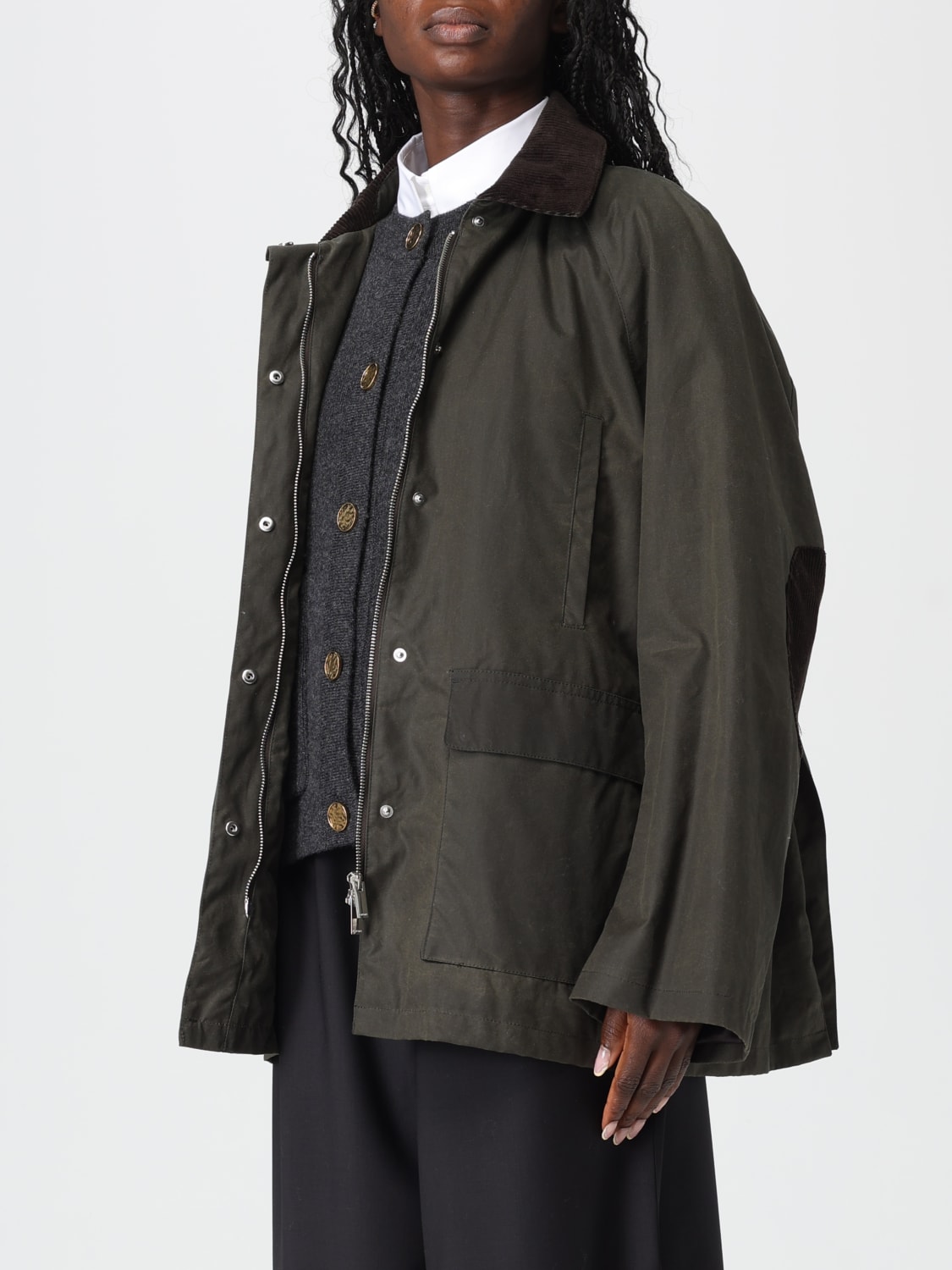 TOTEME JACKET: Jacket woman Toteme, Green - Img 4