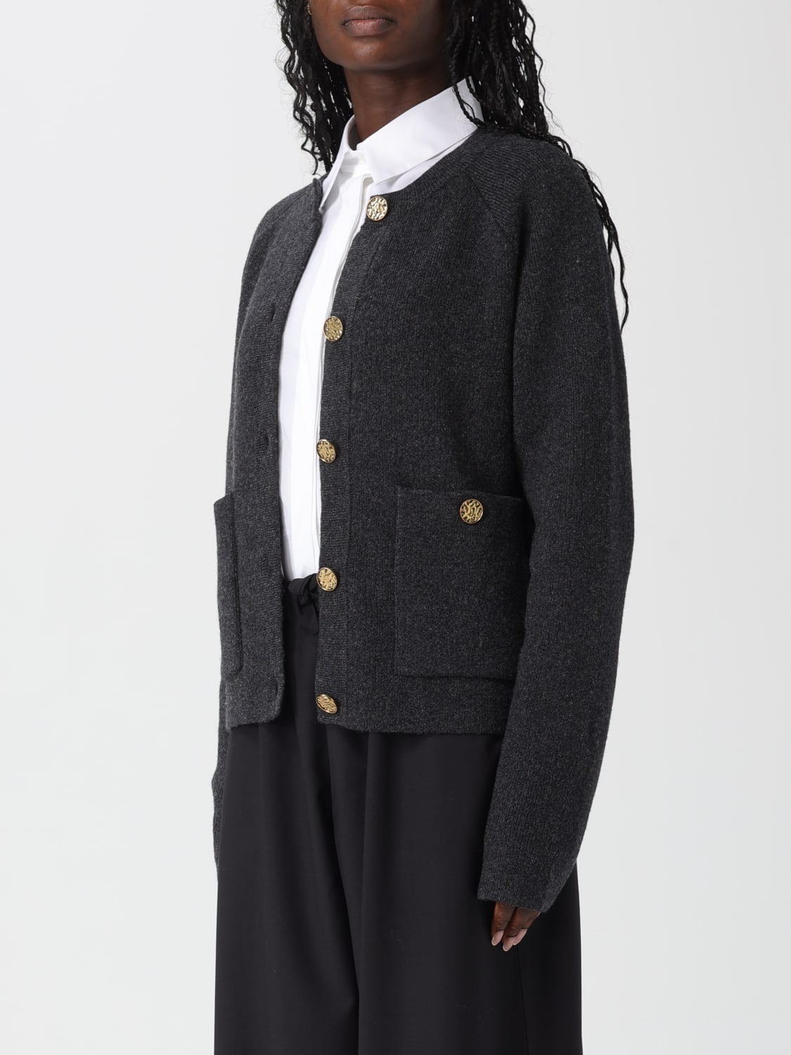 TOTEME SWEATER: Sweater woman Toteme, Grey - Img 4