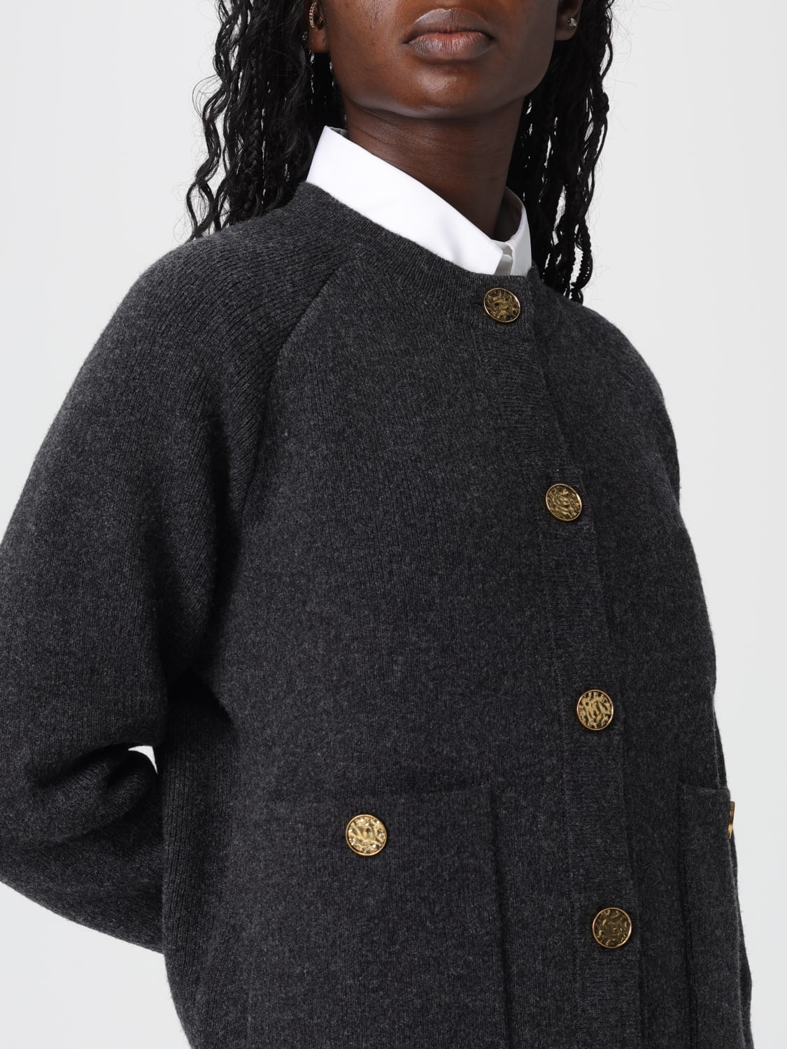 TOTEME SWEATER: Sweater woman Toteme, Grey - Img 5