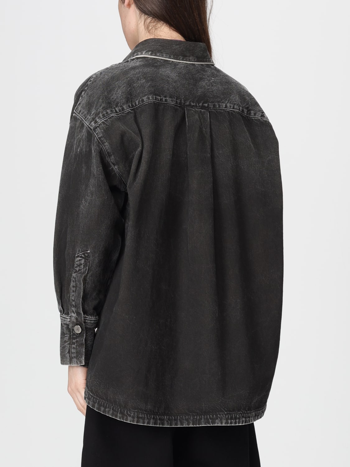THE ATTICO CHEMISE: Veste femme The Attico, Noir - Img 2