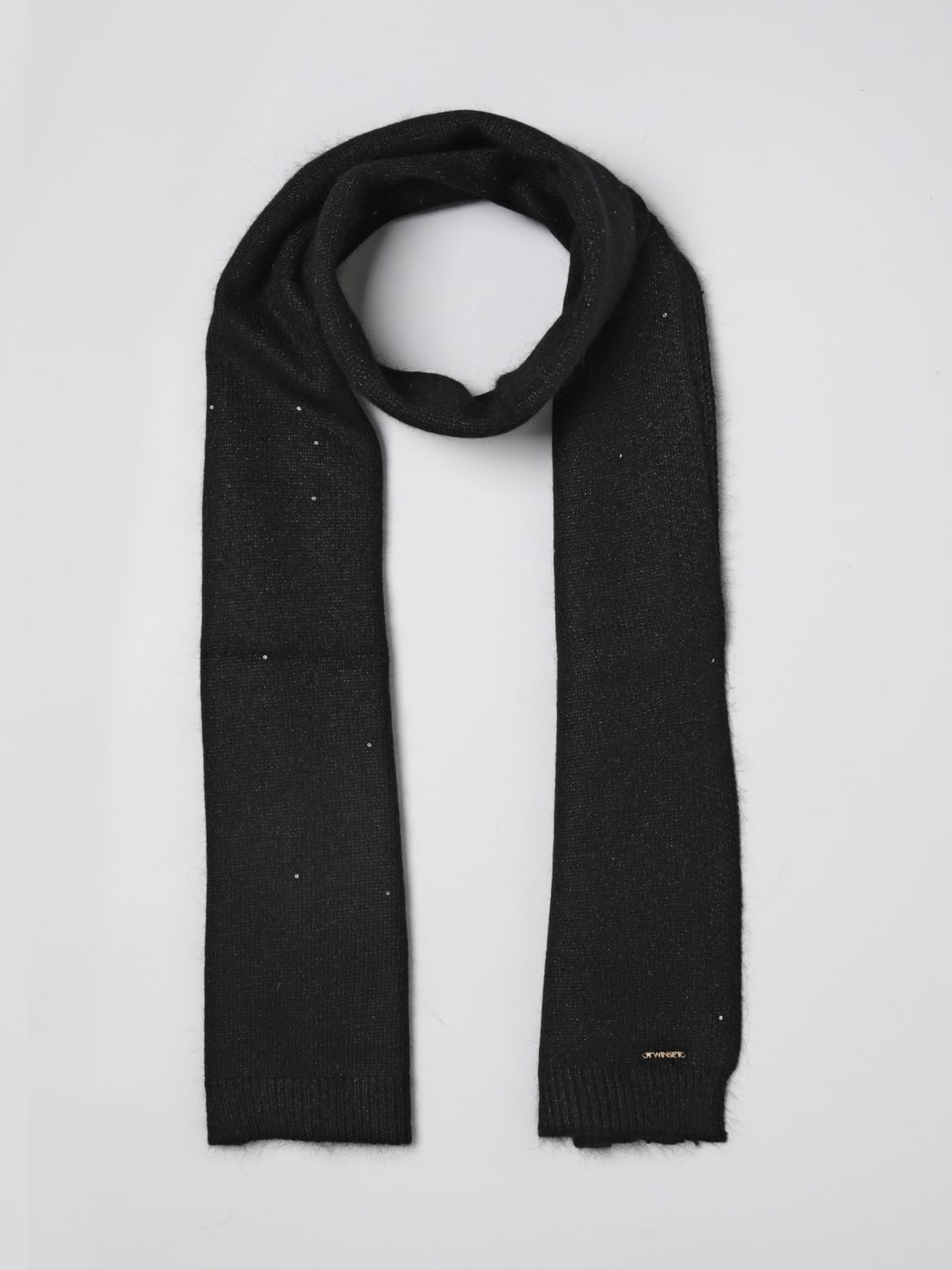 TWINSET SCHAL: Schal damen Twinset, Schwarz - Img 2