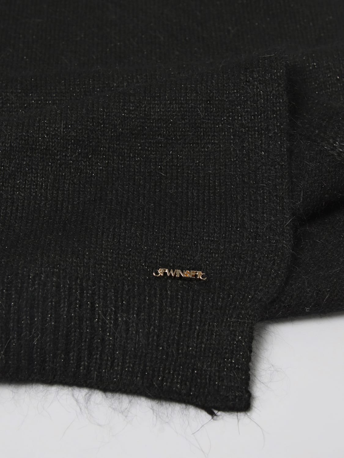 TWINSET SCHAL: Schal damen Twinset, Schwarz - Img 3