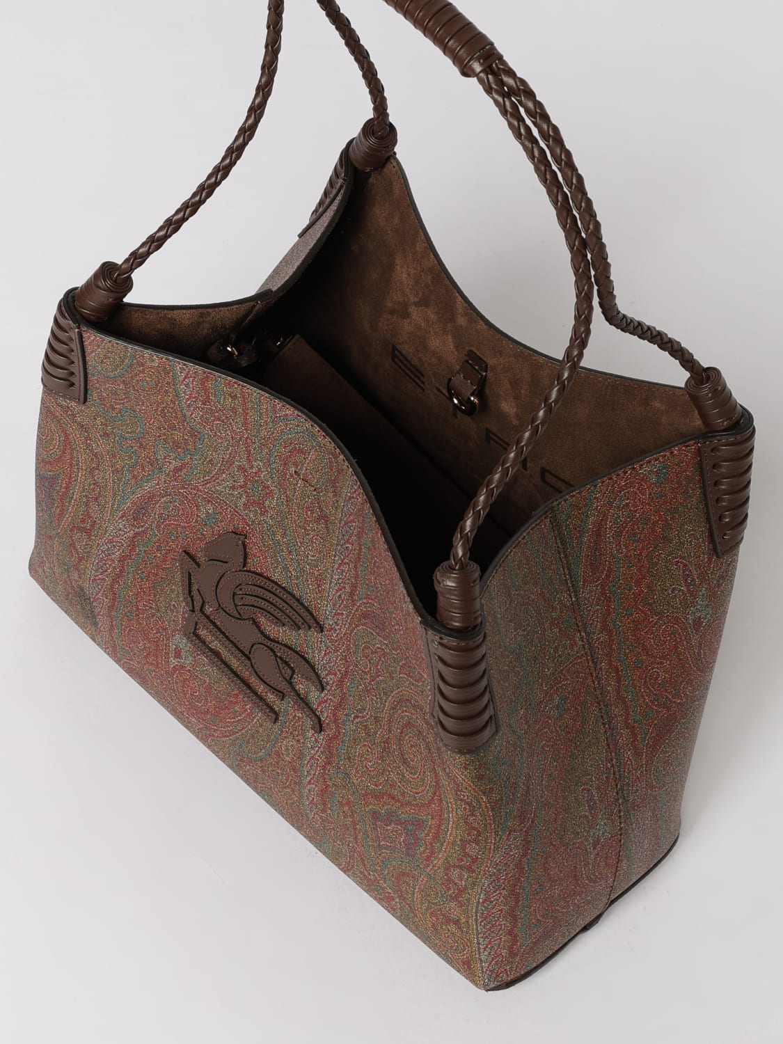 ETRO SHOULDER BAG: Shoulder bag woman Etro, Brown - Img 5