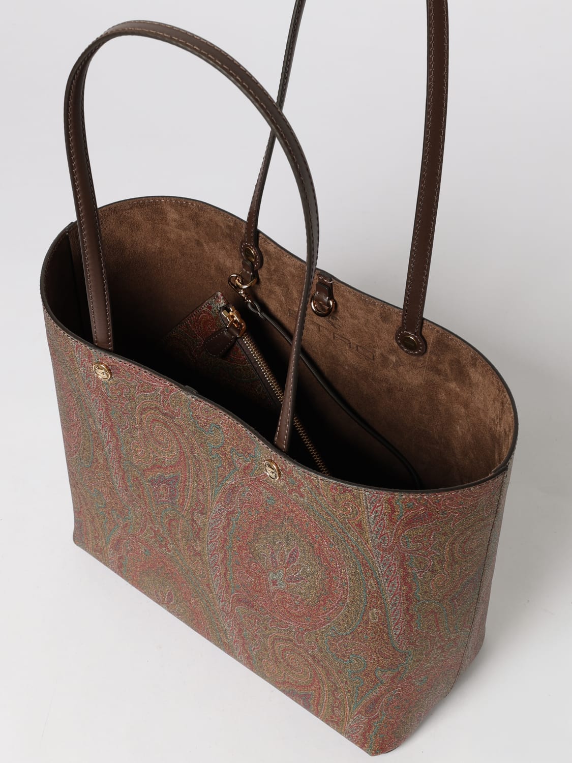 ETRO BOLSO DE HOMBRO: Bolso de hombro mujer Etro, Marrón - Img 5