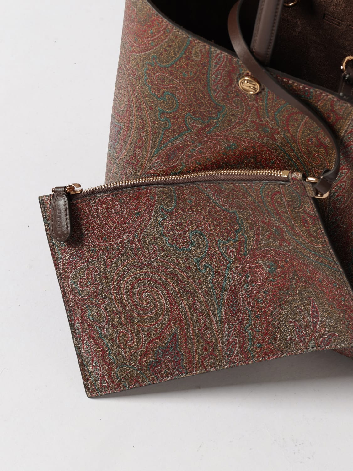 ETRO SHOULDER BAG: Shoulder bag woman Etro, Brown - Img 4