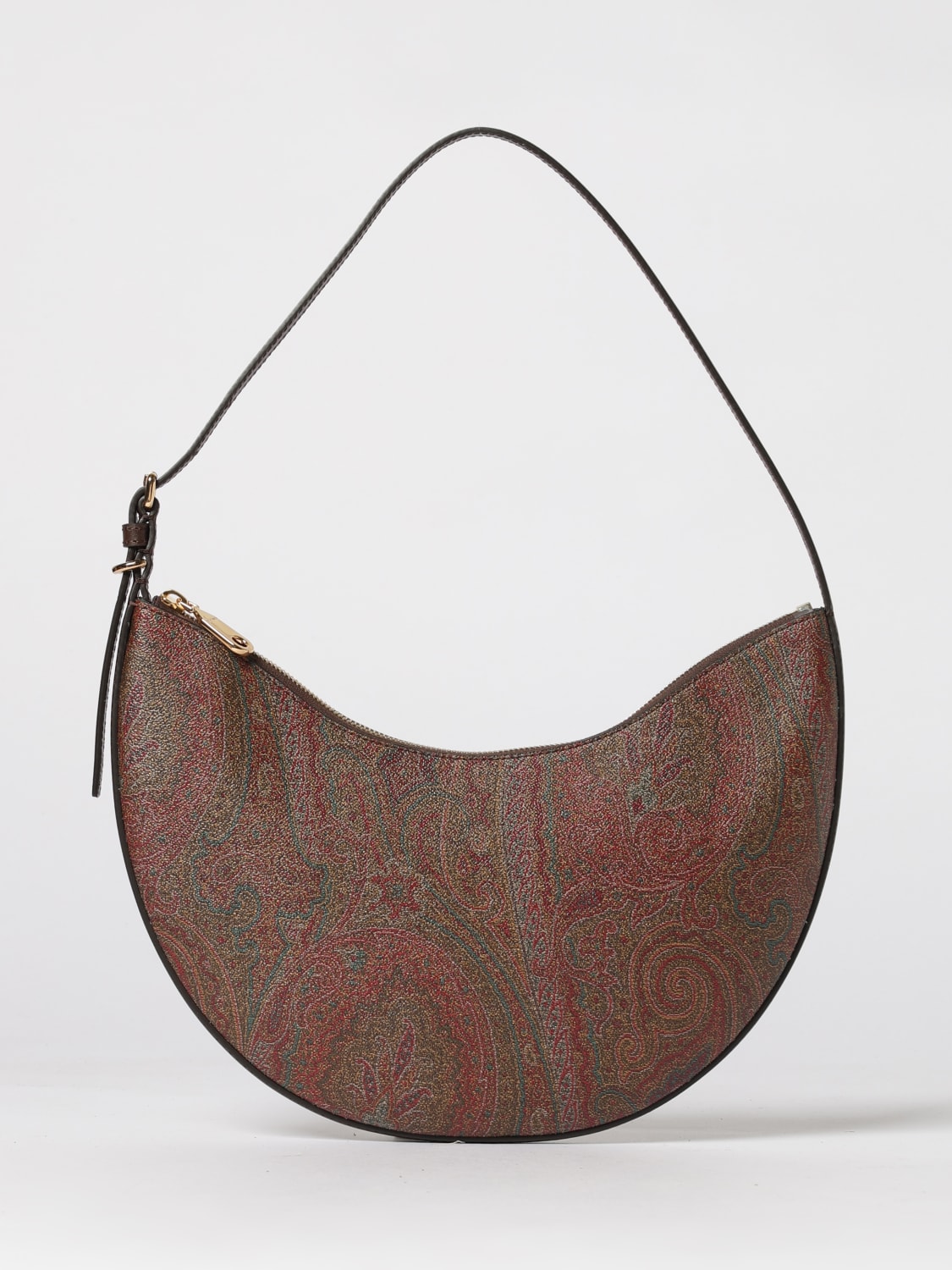 ETRO SHOULDER BAG: Shoulder bag woman Etro, Brown - Img 1