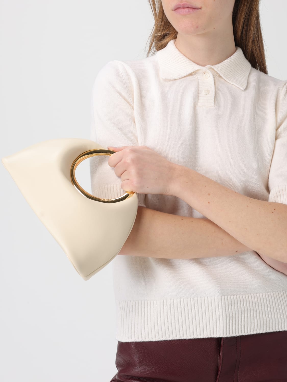 JACQUEMUS BORSA A MANO: Borsa a mano donna Jacquemus, Avorio - Img 2