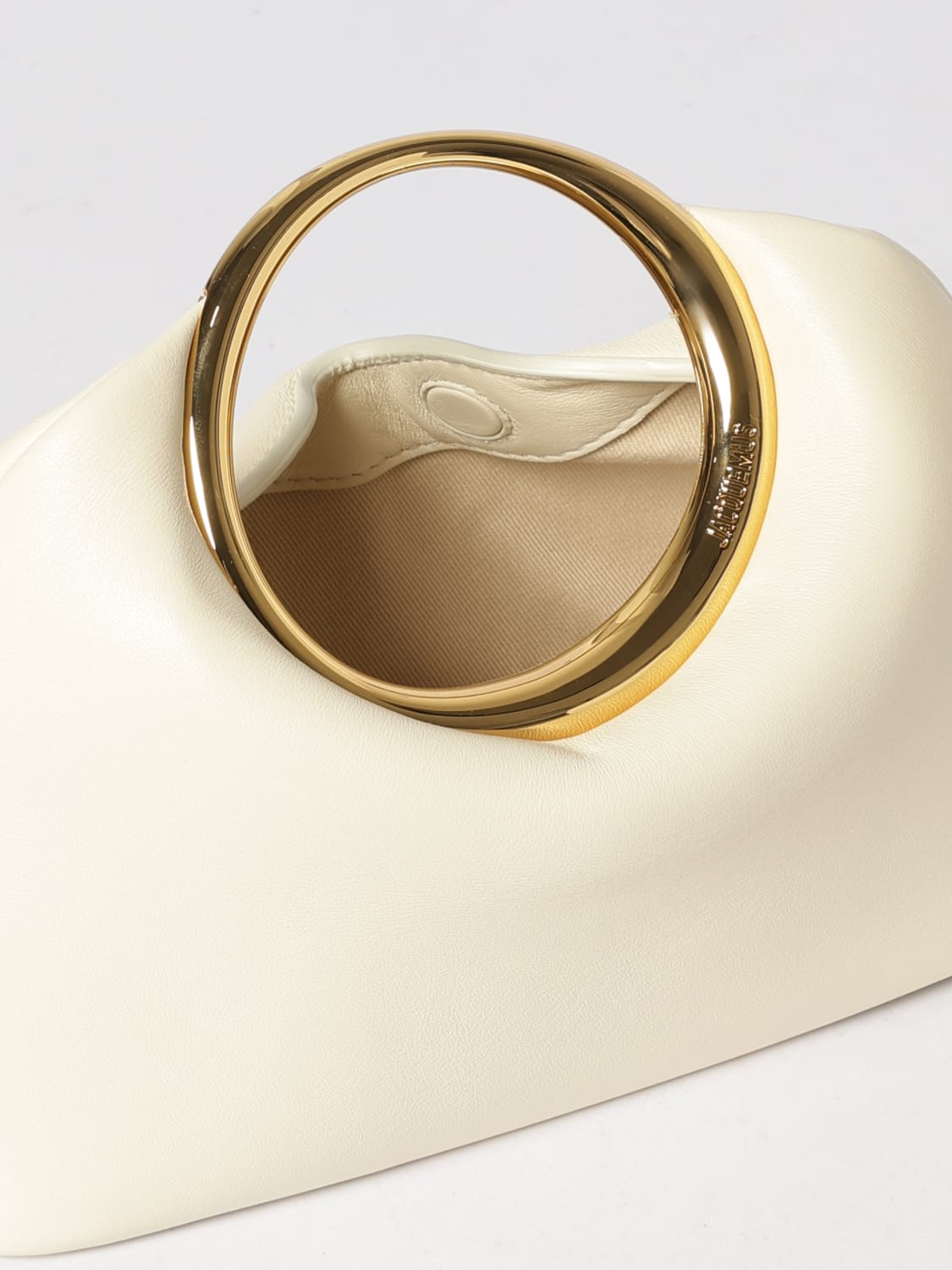 JACQUEMUS BORSA A MANO: Borsa a mano donna Jacquemus, Avorio - Img 5