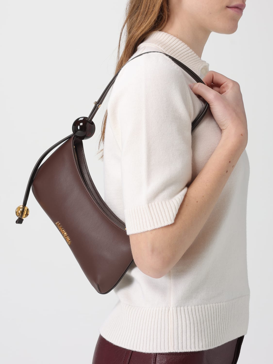JACQUEMUS BOLSO DE HOMBRO: Bolso de hombro mujer Jacquemus, Marrón - Img 2