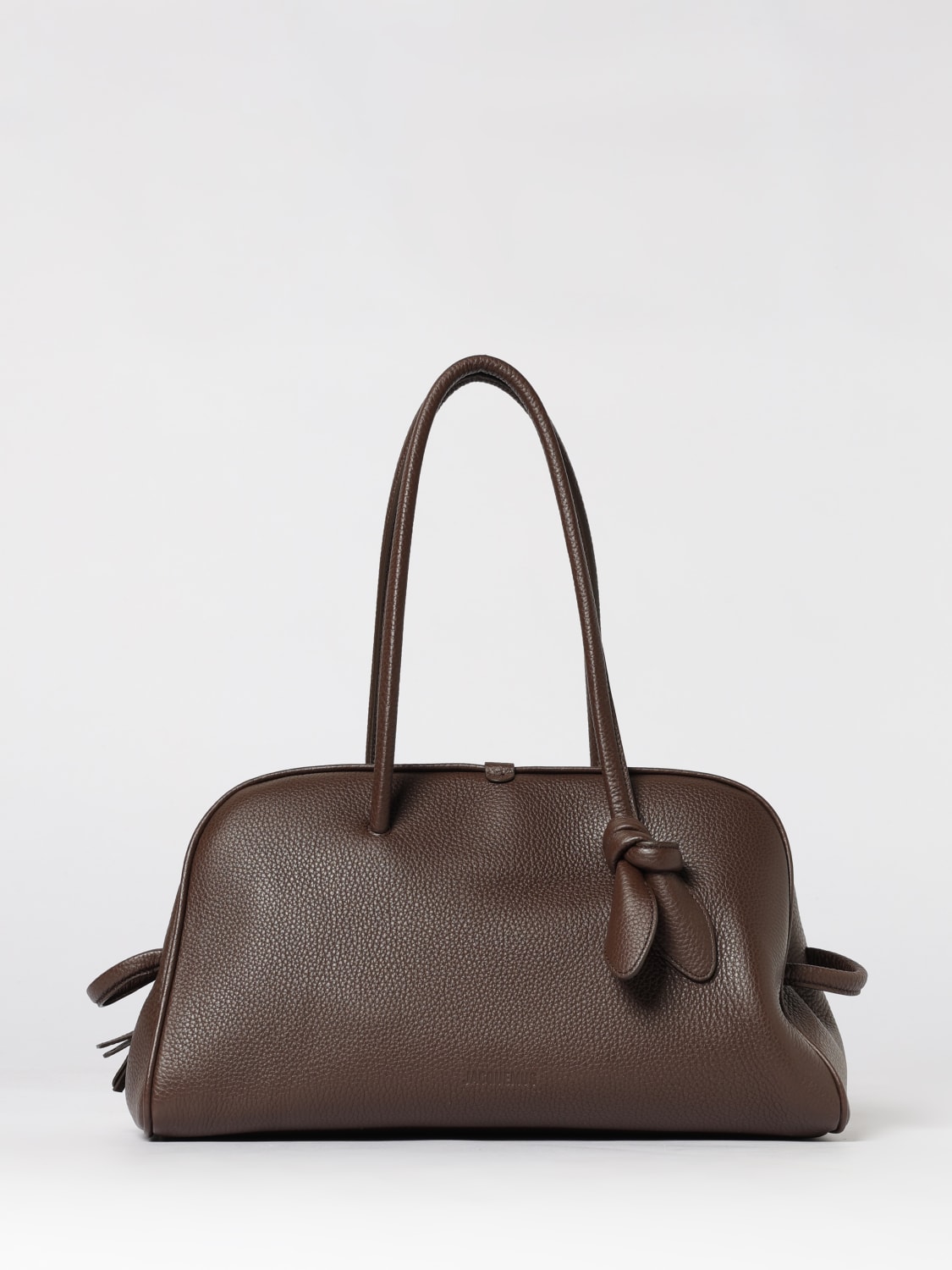 JACQUEMUS SHOULDER BAG: Shoulder bag woman Jacquemus, Brown - Img 1